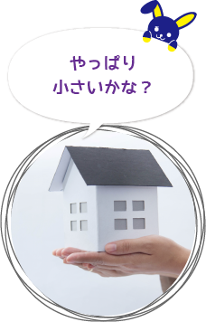 やっぱり小さいかな?